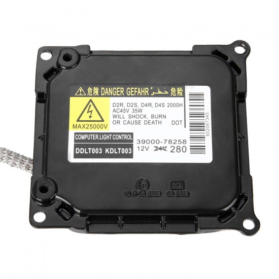 AH Xenon HID Ballast Headlight Control Unit Replaces KDLT003, DDLT003, 85967-53040, 85967-24010, 85967-52020 AH Xenon HID Ballast Headlight Control Unit Replaces KDLT003, DDLT003, 85967-53040, 85967-24010, 85967-52020