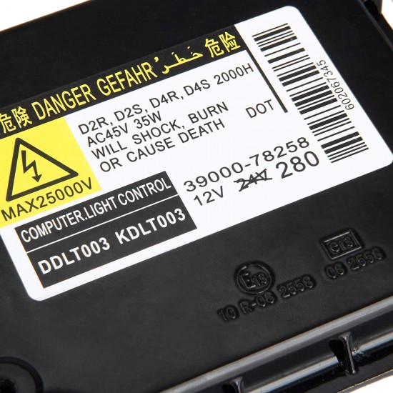 AH Xenon HID Ballast Headlight Control Unit Replaces KDLT003, DDLT003, 85967-53040, 85967-24010, 85967-52020 AH Xenon HID Ballast Headlight Control Unit Replaces KDLT003, DDLT003, 85967-53040, 85967-24010, 85967-52020