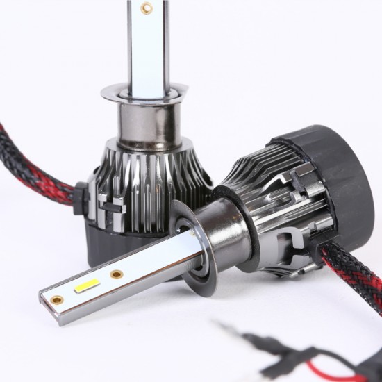 AH Auto LED Headlights Bulbs All-in-One Conversion Kit - H1,CREE Chips,45W,6000K Extremely Bright Conversion Kit AH Auto LED Headlights Bulbs All-in-One Conversion Kit - H1,CREE Chips,45W,6000K Extremely Bright Conversion Kit
